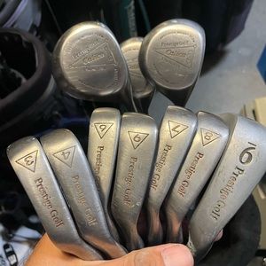ladies Golf Set By Prestige Golf 10 Pc In RH
Steel shafts in ladies flex